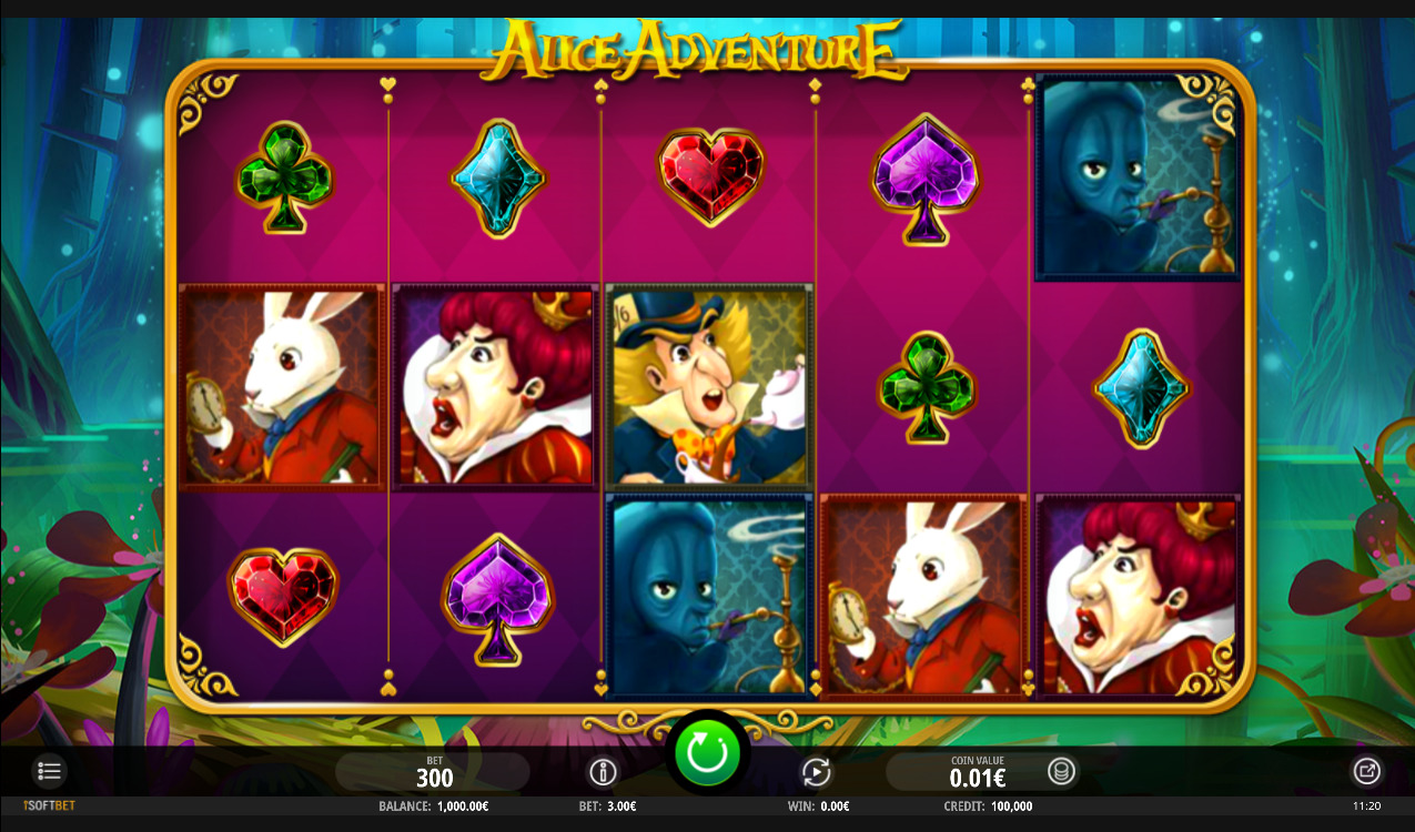 alice adventure игровой автомат